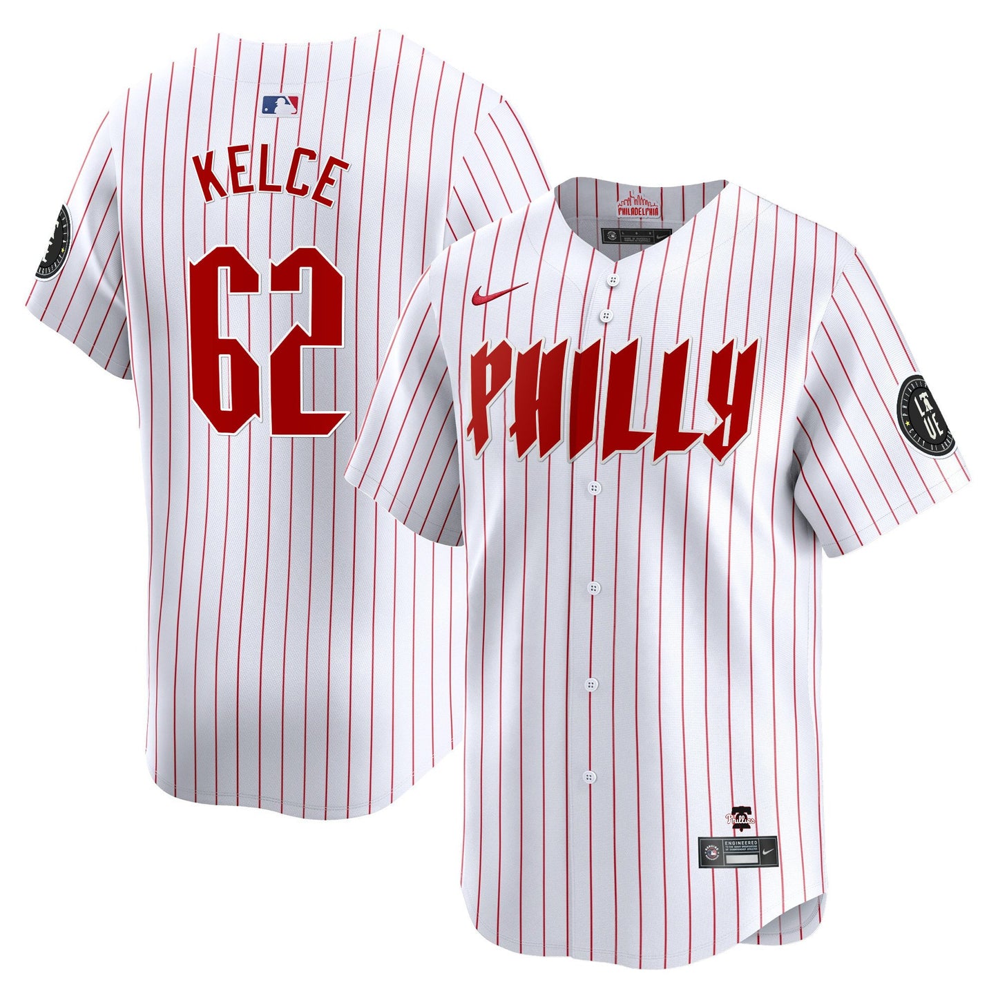 Phillies 2024 City Connect Vapor Premier Limited Jersey TLA - All Stitched