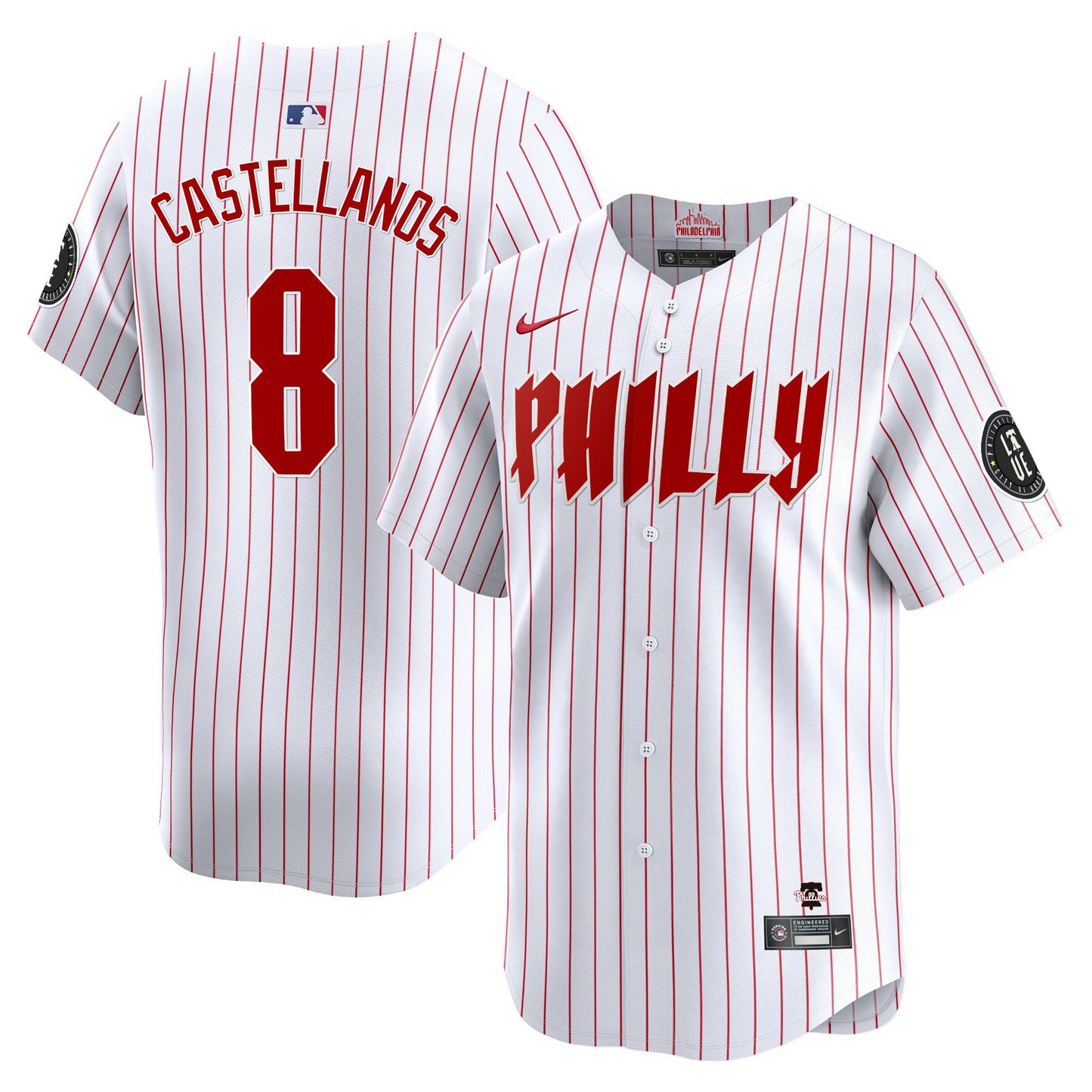 Phillies 2024 City Connect Vapor Premier Limited Jersey TLA - All Stitched