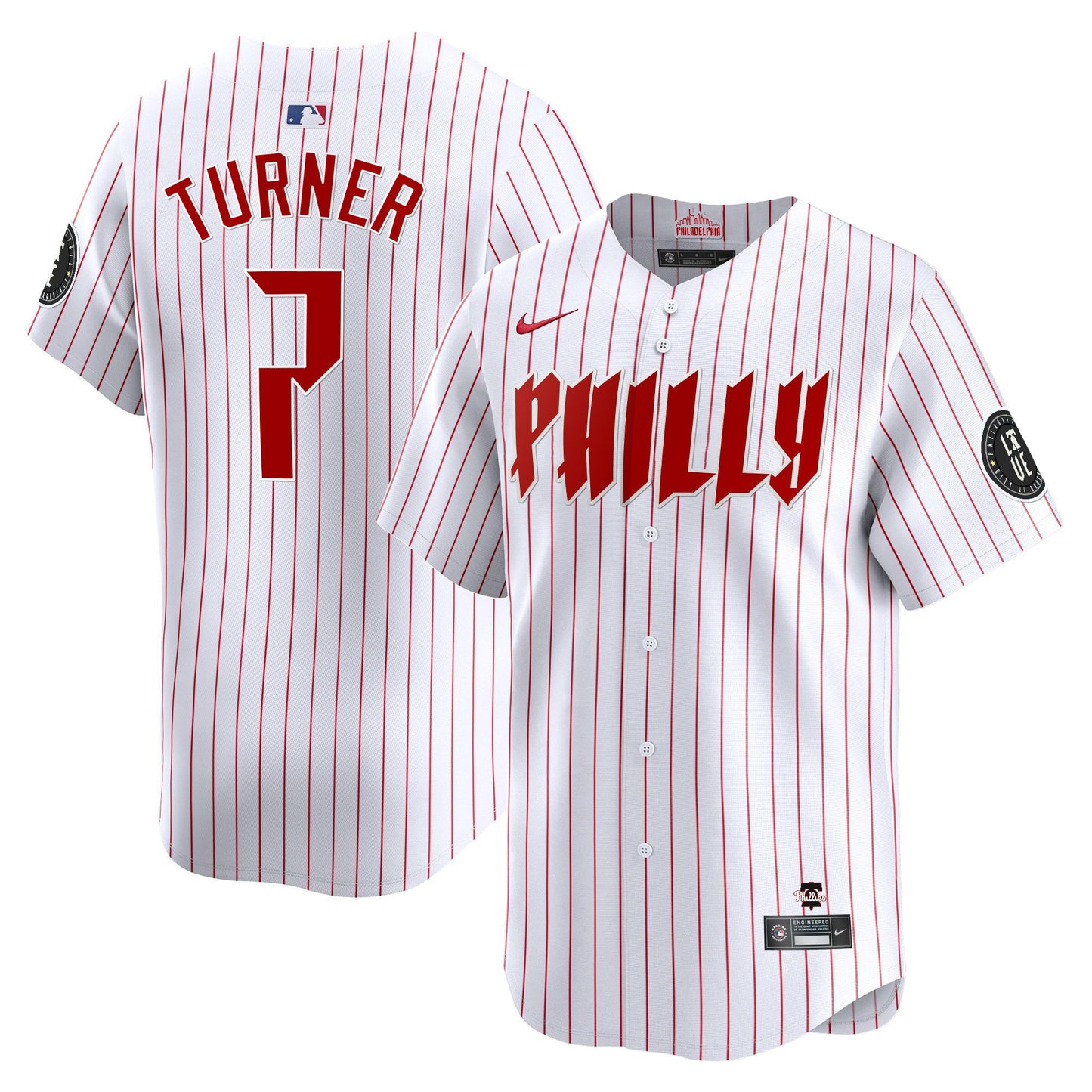 Phillies 2024 City Connect Vapor Premier Limited Jersey TLA - All Stitched