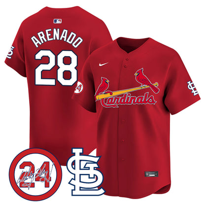 Whitey Herzog Cardinals 2024 Jersey - All Stitched