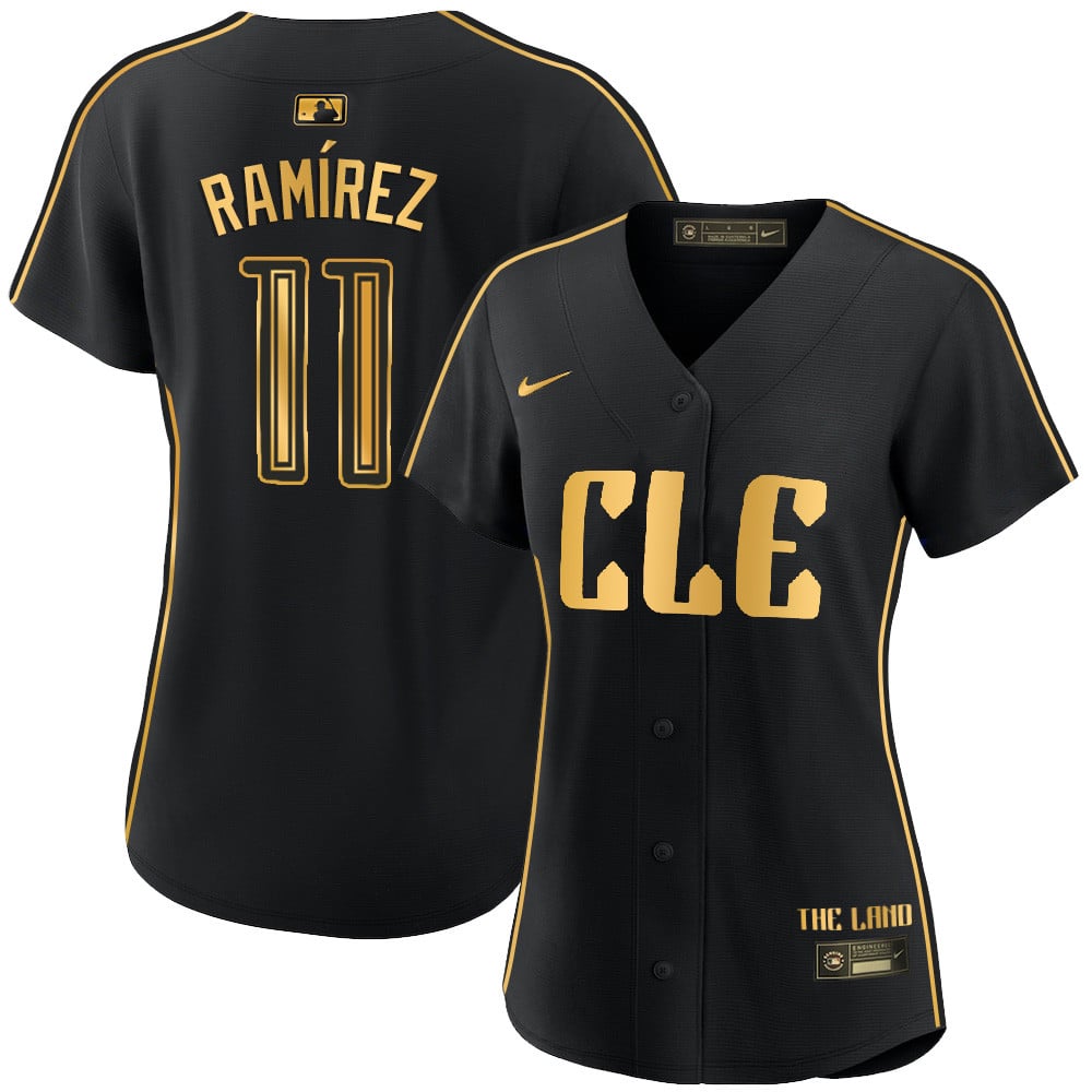 Women Cleveland Guardians Navy 2024 City Connect Limited Jersey TLA - Stitched