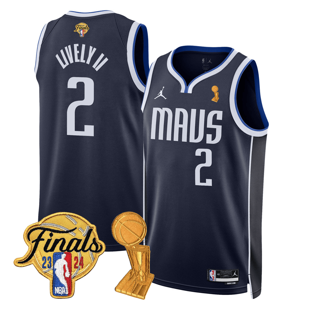 Mavericks Jersey - 2024 Final + Trophy Patch