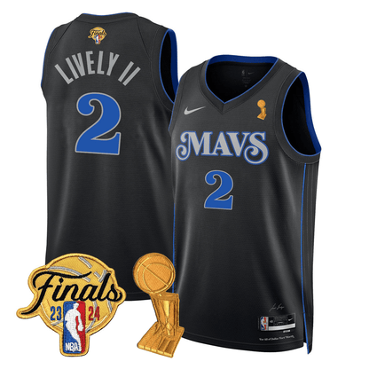 Mavericks Jersey - 2024 Final + Trophy Patch