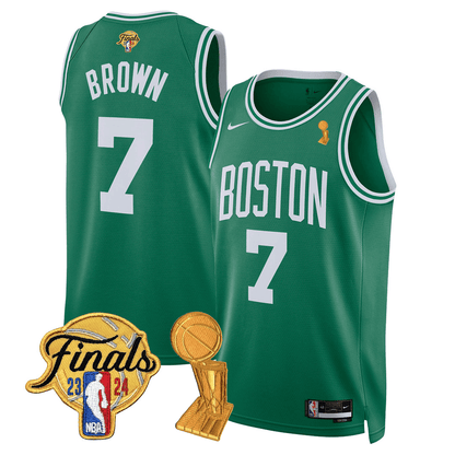 Boston Celtics Jersey - 2024 Final + Trophy Patch