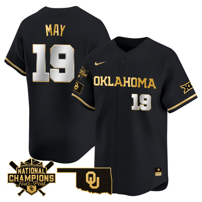 Oklahoma Women's National Champions Vapor Limited Jersey 406VTHNJS001- All Stitched