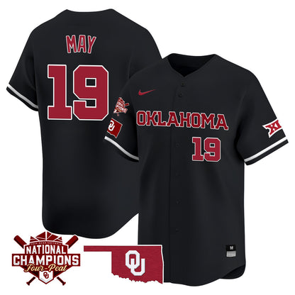 Oklahoma Women's National Champions Vapor Limited Jersey 406VTHNJS001- All Stitched