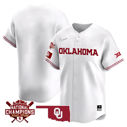 Oklahoma Women's National Champions Vapor Limited Jersey 406VTHNJS001- All Stitched