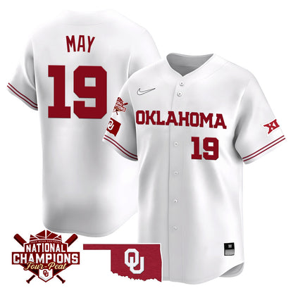 Oklahoma Women's National Champions Vapor Limited Jersey 406VTHNJS001- All Stitched