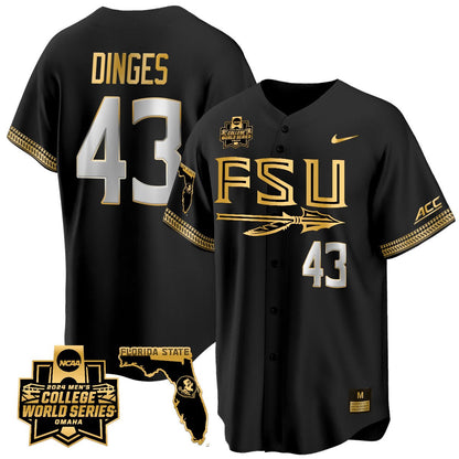 FSU 2024 College World Series Vapor Premier Limited Jersey V2 - All Stitched