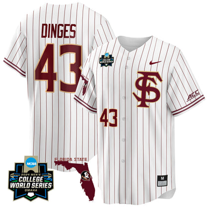 FSU 2024 College World Series Vapor Premier Limited Jersey V2 - All Stitched