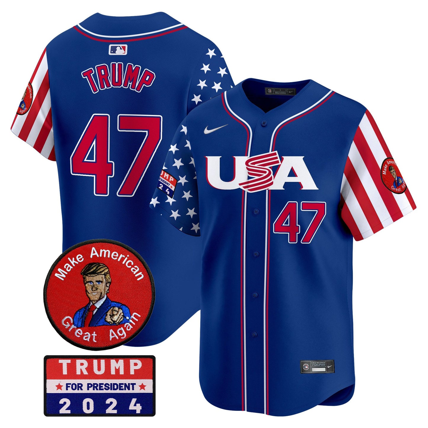 2024 Make American Great Again Vapor Premier Limited Jersey - All Stitched