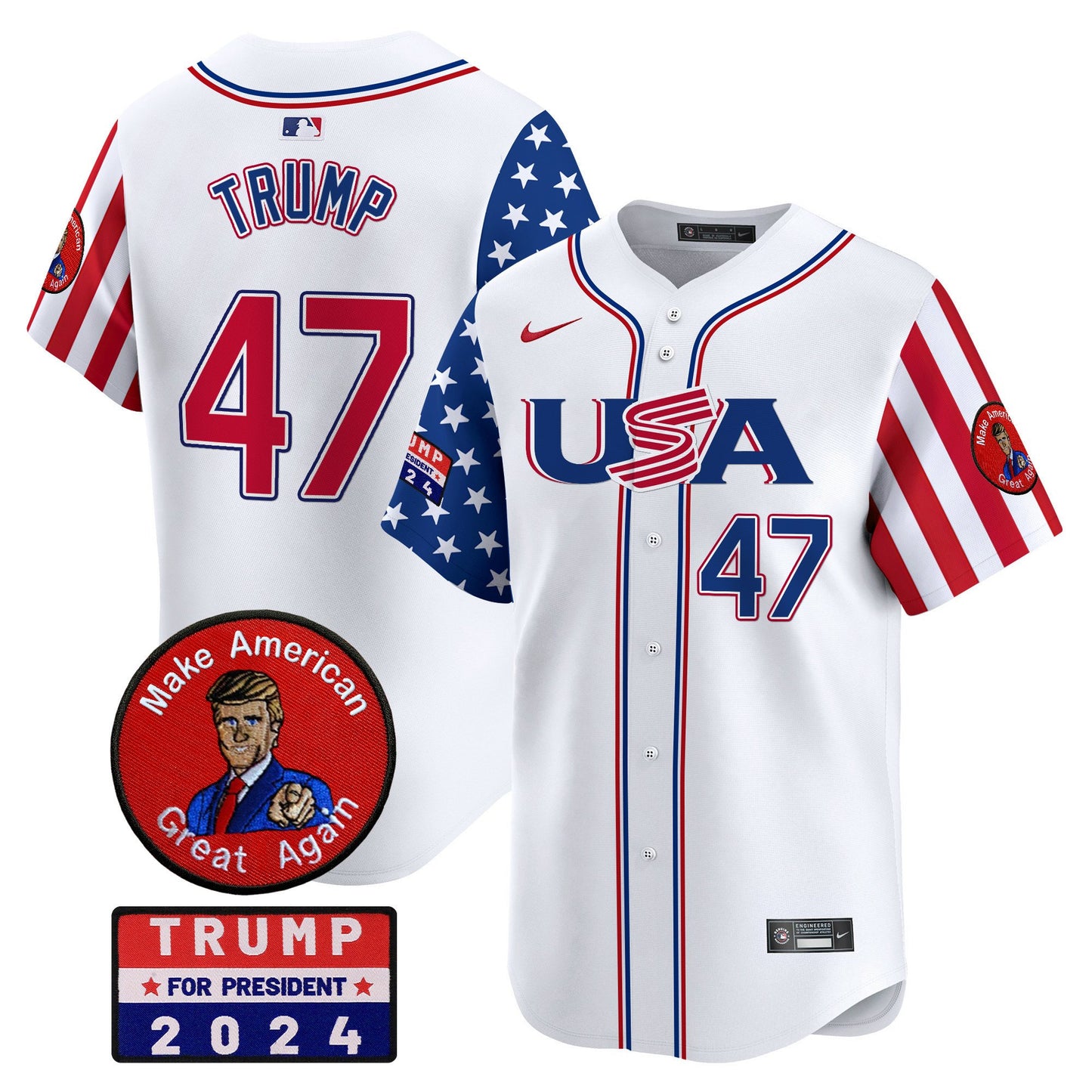 2024 Make American Great Again Vapor Premier Limited Jersey - All Stitched