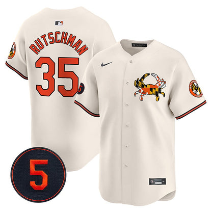 Orioles Robinson Patch Vapor Premier Limited Jersey V3 - All Stitched