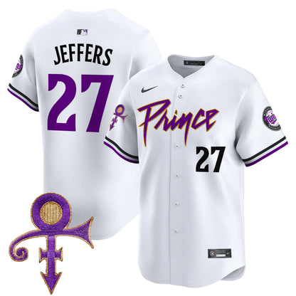 Twins Prince Patch Vapor Premier Limited Jersey - All Stitched