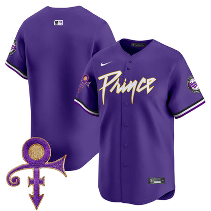 Twins Prince Patch Vapor Premier Limited Jersey - All Stitched