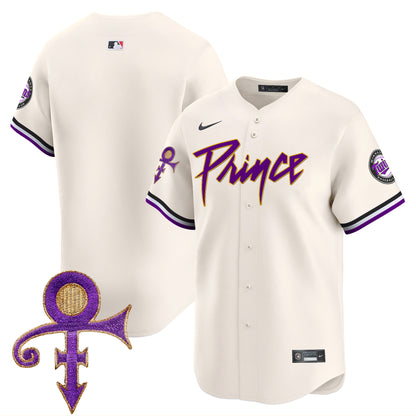 Twins Prince Patch Vapor Premier Limited Jersey - All Stitched