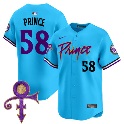 Twins Prince Patch Vapor Premier Limited Jersey - All Stitched