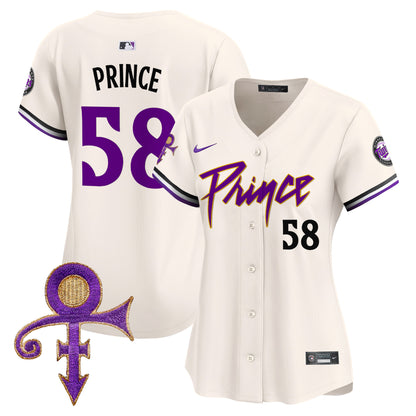 Women's Minnesota Twins Prince Patch Vapor Premier Limited Jersey - All Stitched