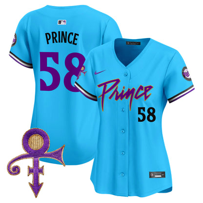 Women's Minnesota Twins Prince Patch Vapor Premier Limited Jersey - All Stitched