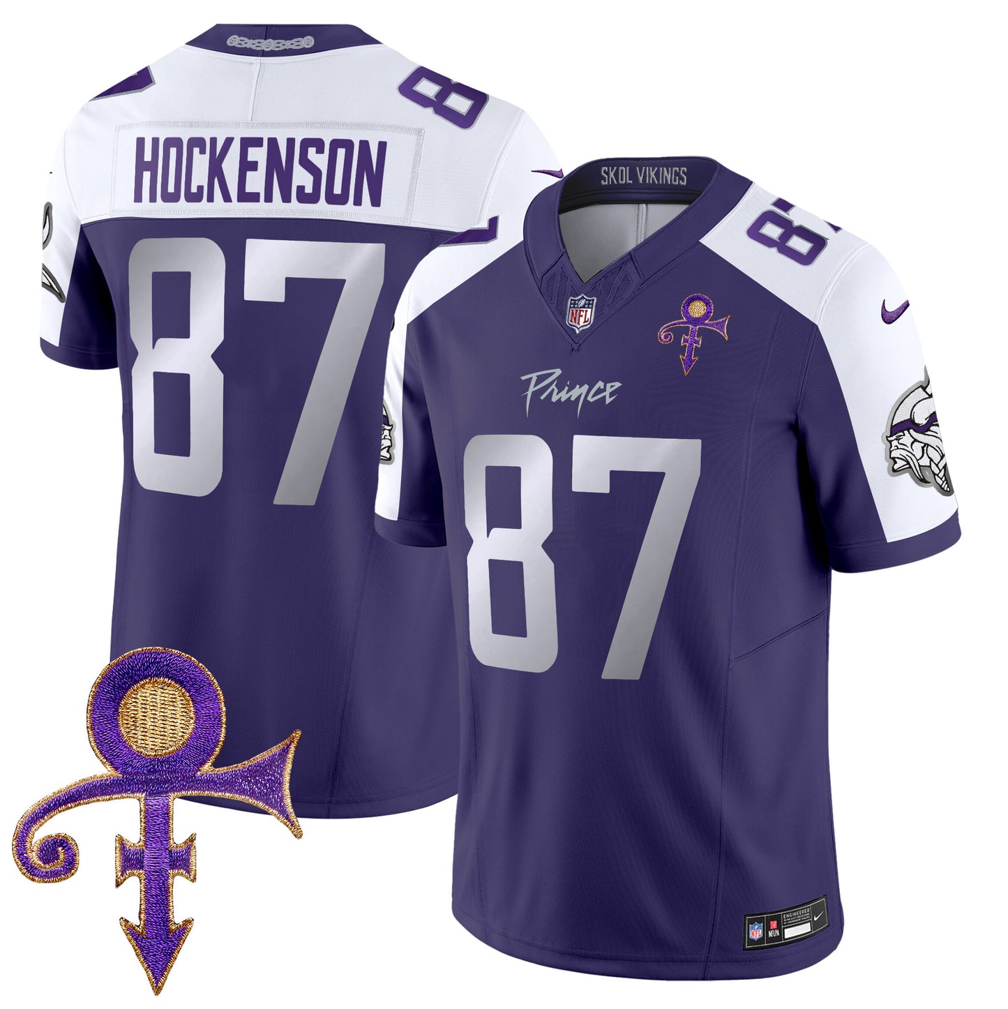 Vikings 2024 Prince Vapor Limited Jersey - All Stitched