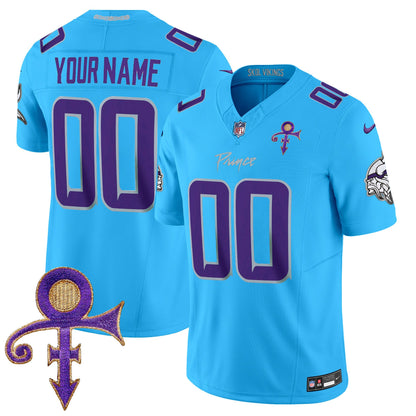 Vikings 2024 Prince Vapor Limited Custom Jersey - All Stitched