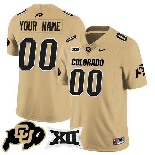 Custom Colorado Buffaloes 2024 Vapor Limited Jersey N1 - All Stitched