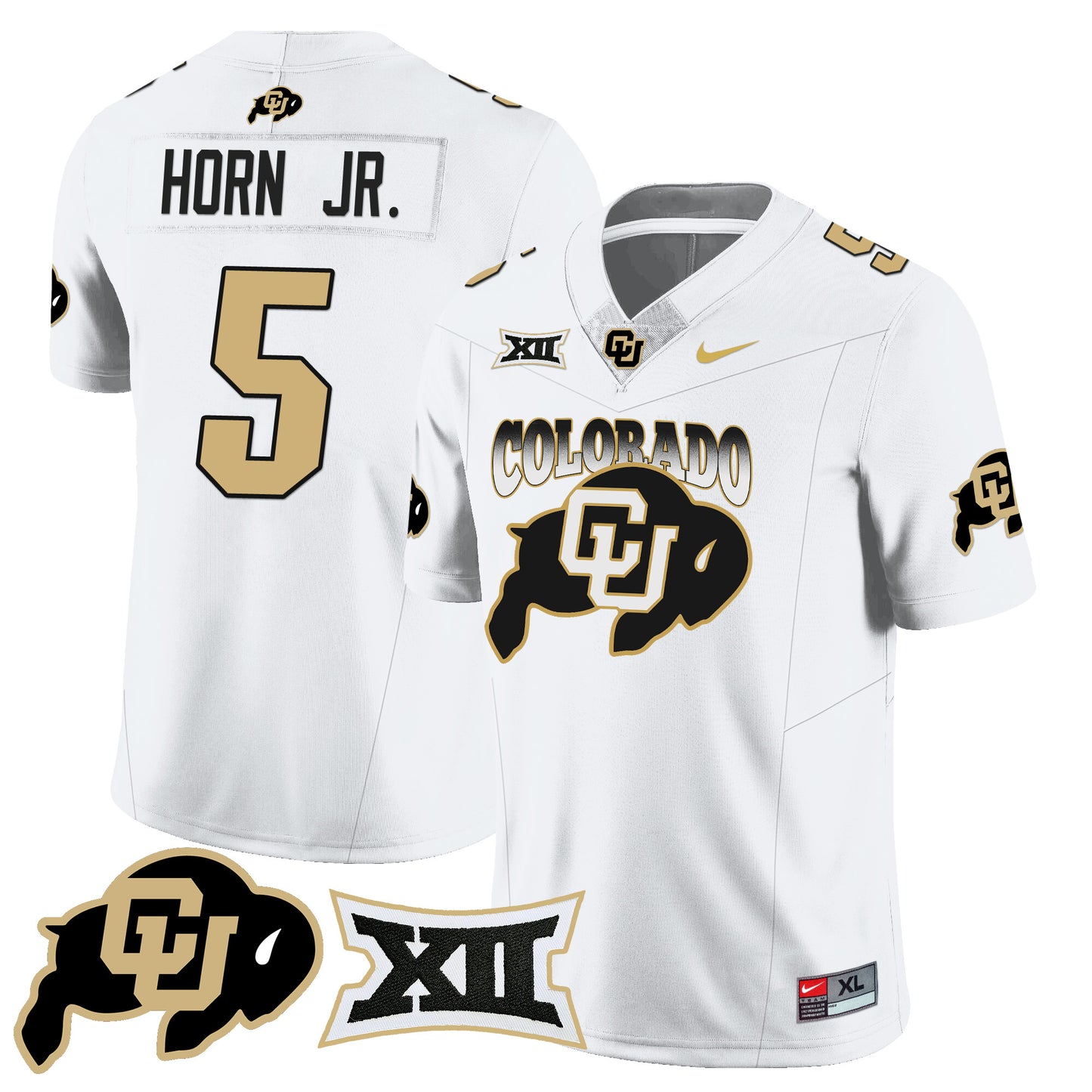 Colorado Buffaloes 2024 Vapor Limited Jersey N2 - All Stitched