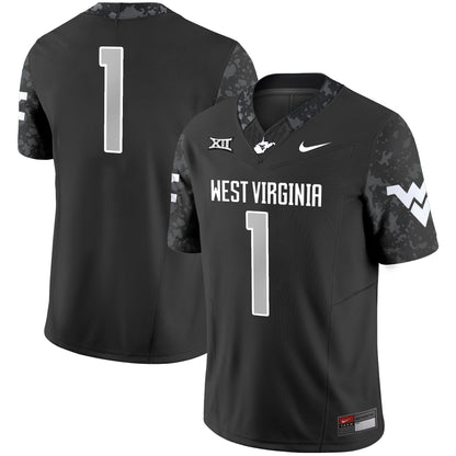 West Virginia Mountaineers 2024 Vapor Limited Jersey V2 - All Stitched