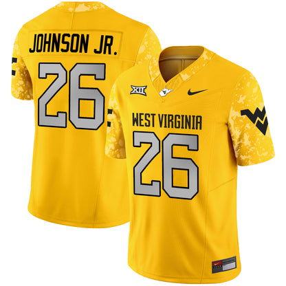 West Virginia Mountaineers 2024 Vapor Limited Jersey V2 - All Stitched