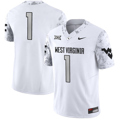 West Virginia Mountaineers 2024 Vapor Limited Jersey V2 - All Stitched