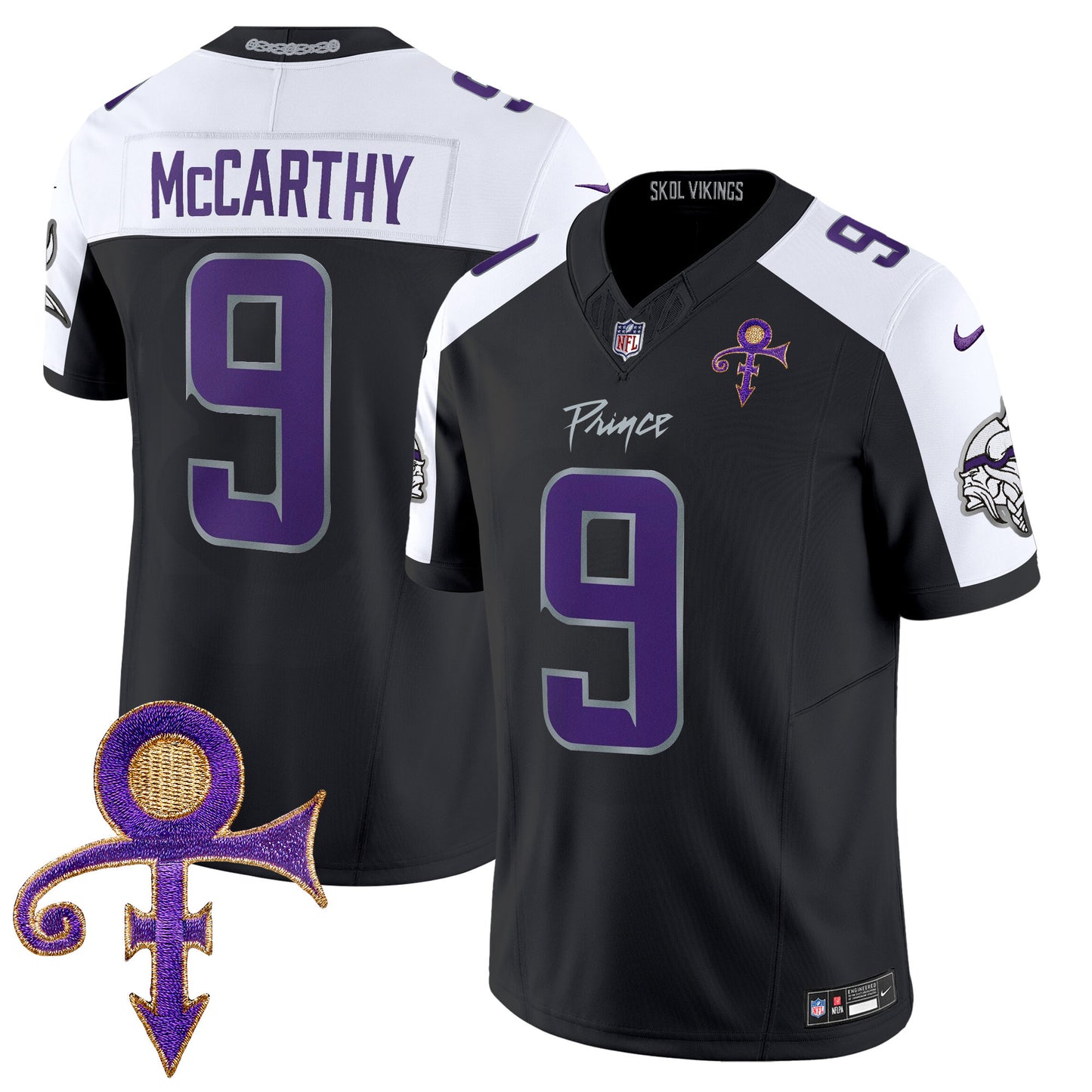 Vikings 2024 Prince Vapor Limited Jersey - All Stitched