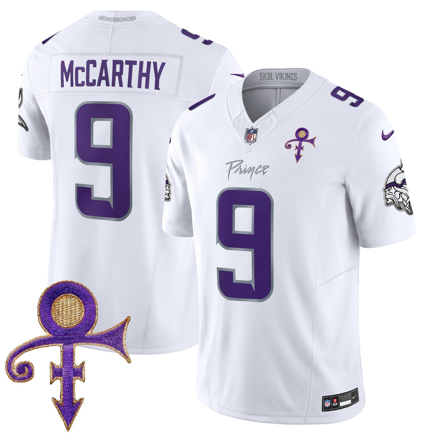 Vikings 2024 Prince Vapor Limited Jersey - All Stitched