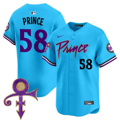 Twins Prince Patch Vapor Premier Limited Jersey V4 - All Stitched