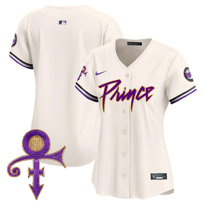 Women's Minnesota Twins Prince Patch Vapor Premier Limited Jersey V4 - All Stitched