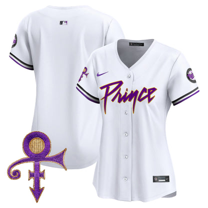 Women's Minnesota Twins Prince Patch Vapor Premier Limited Jersey V4 - All Stitched