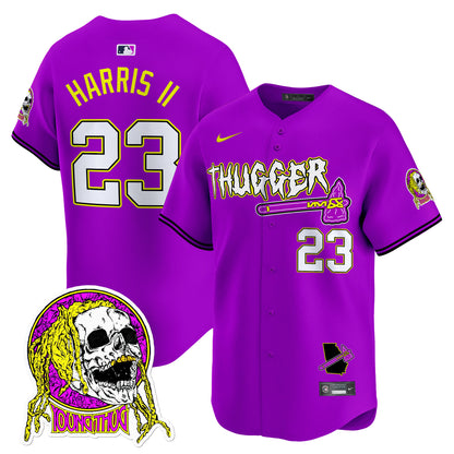 Atlanta Braves Young Thug Vapor Premier Limited Jersey - All Stitched