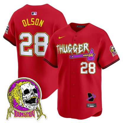 Atlanta Braves Young Thug Vapor Premier Limited Jersey - All Stitched