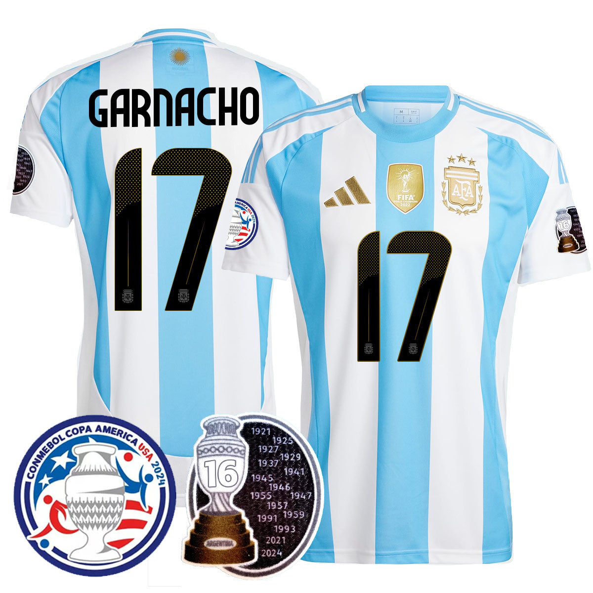 Argentina 2024 Copa America Champion Jersey