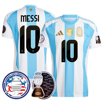 Argentina 2024 Copa America Champion Jersey