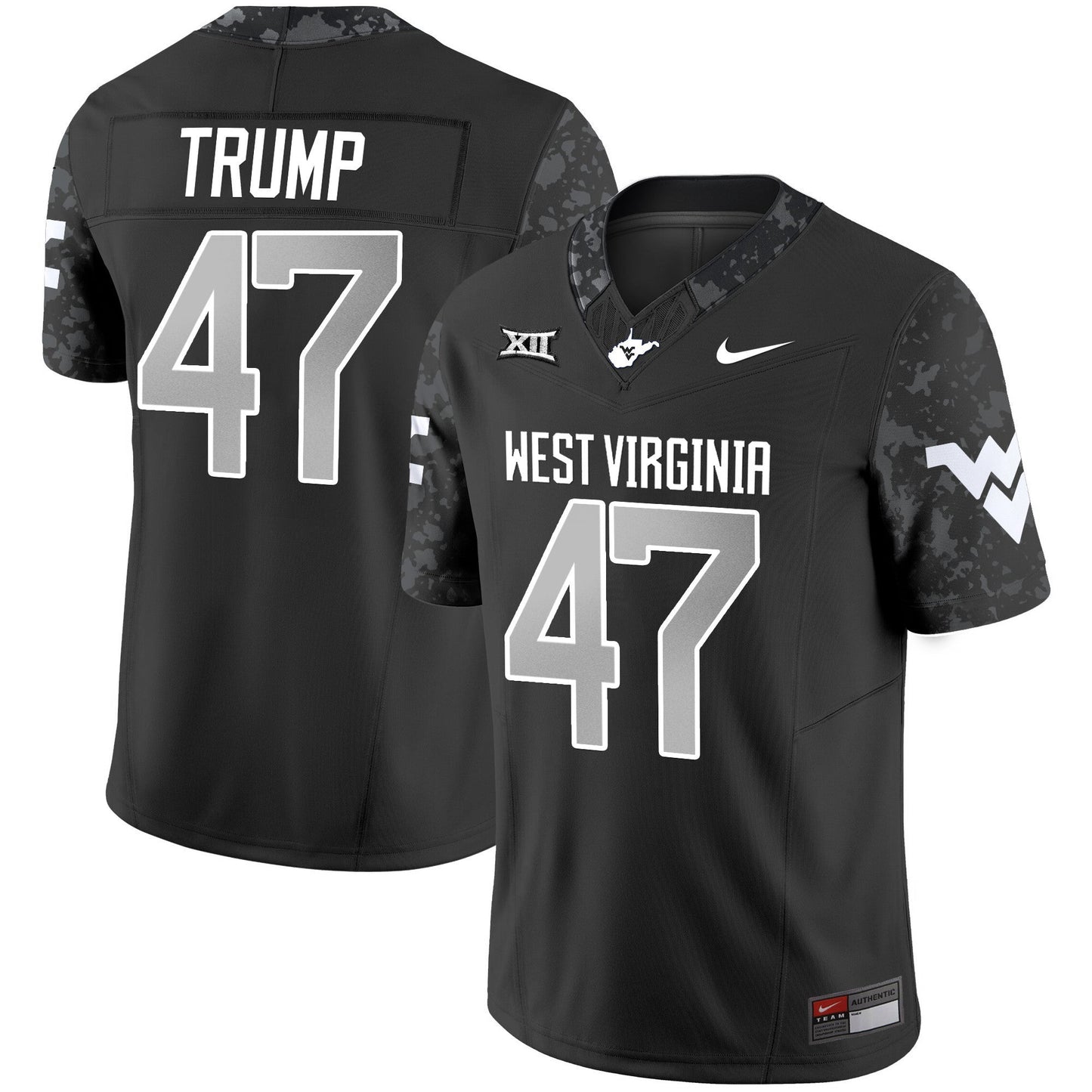 West Virginia Mountaineers 2024 Vapor Limited Jersey V2 - All Stitched