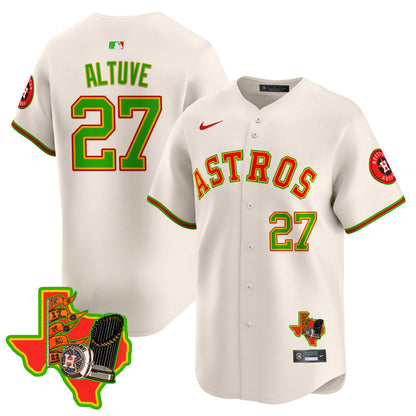 Astros The Loteria Vapor Premier Limited Jersey - All Stitched