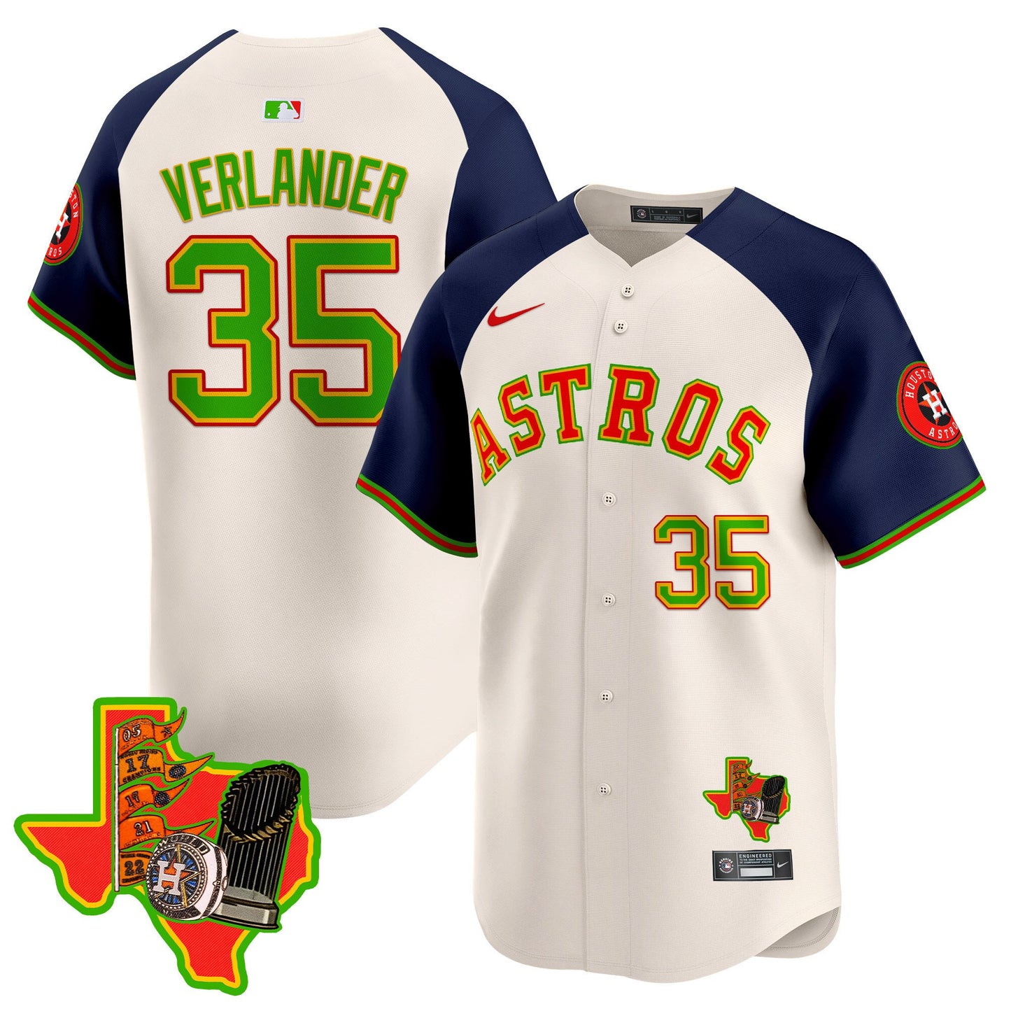 Astros The Loteria Vapor Premier Limited Jersey - All Stitched