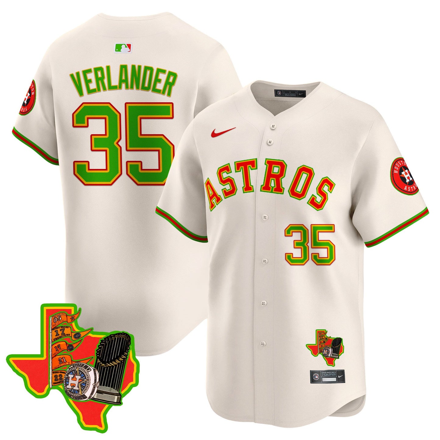 Astros The Loteria Vapor Premier Limited Jersey - All Stitched