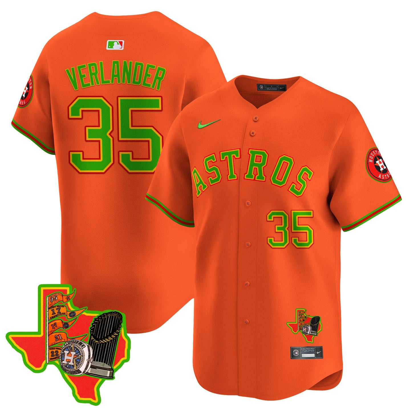 Astros The Loteria Vapor Premier Limited Jersey - All Stitched