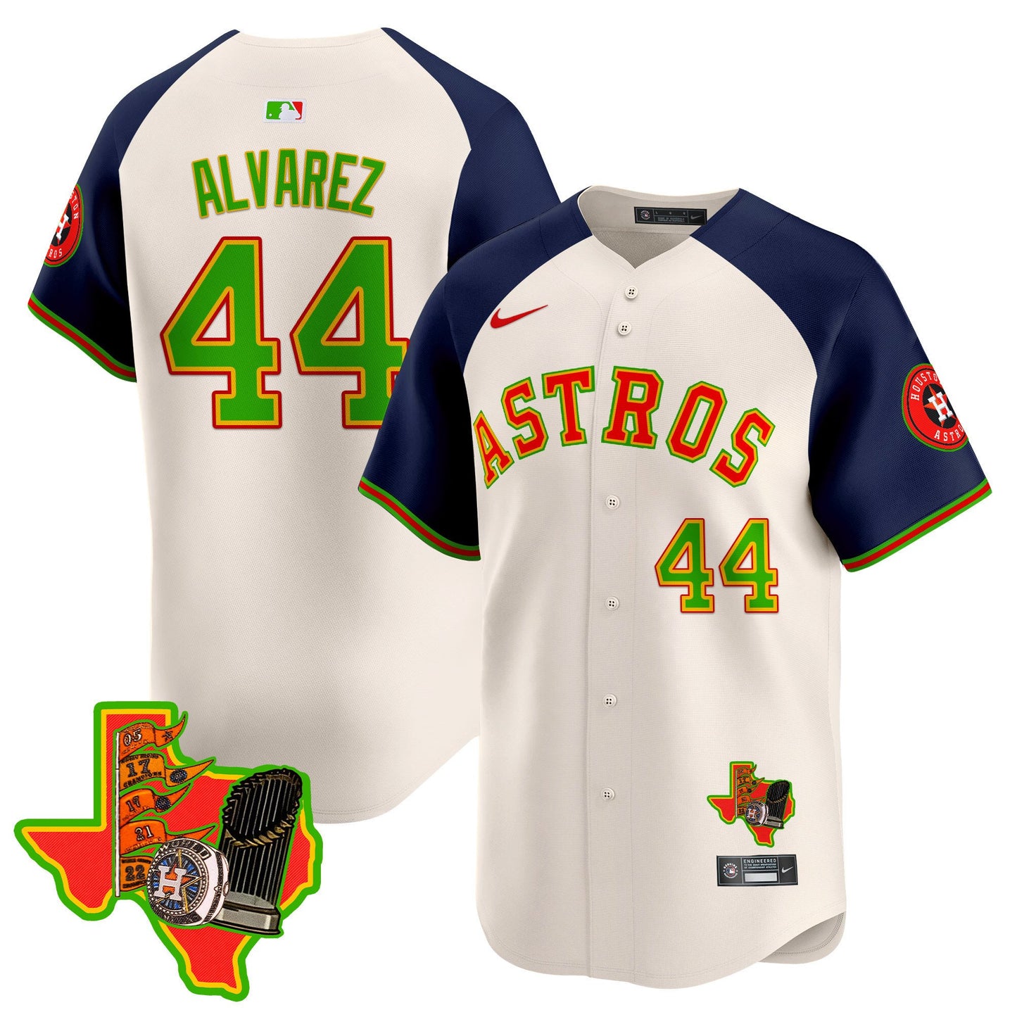 Astros The Loteria Vapor Premier Limited Jersey - All Stitched