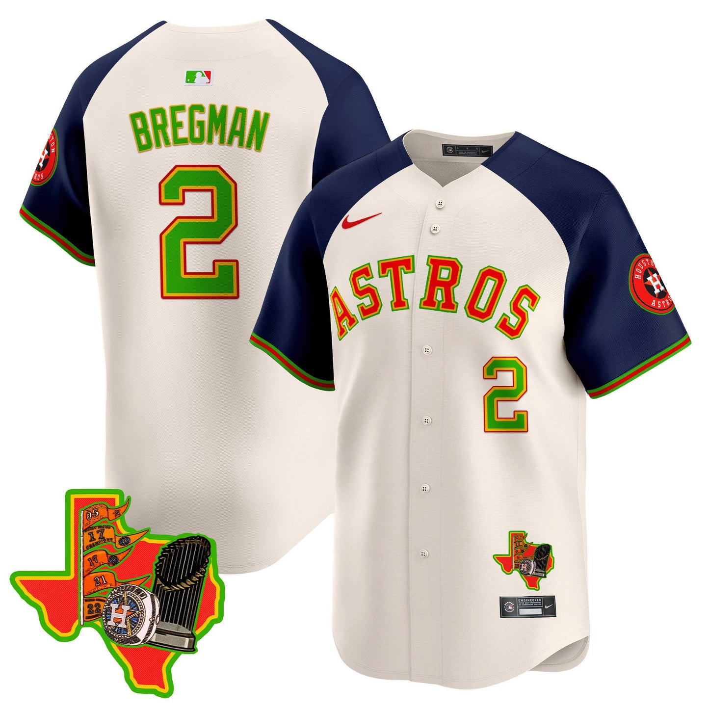 Astros The Loteria Vapor Premier Limited Jersey - All Stitched