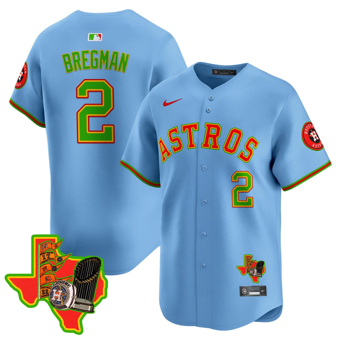 Astros The Loteria Vapor Premier Limited Jersey - All Stitched