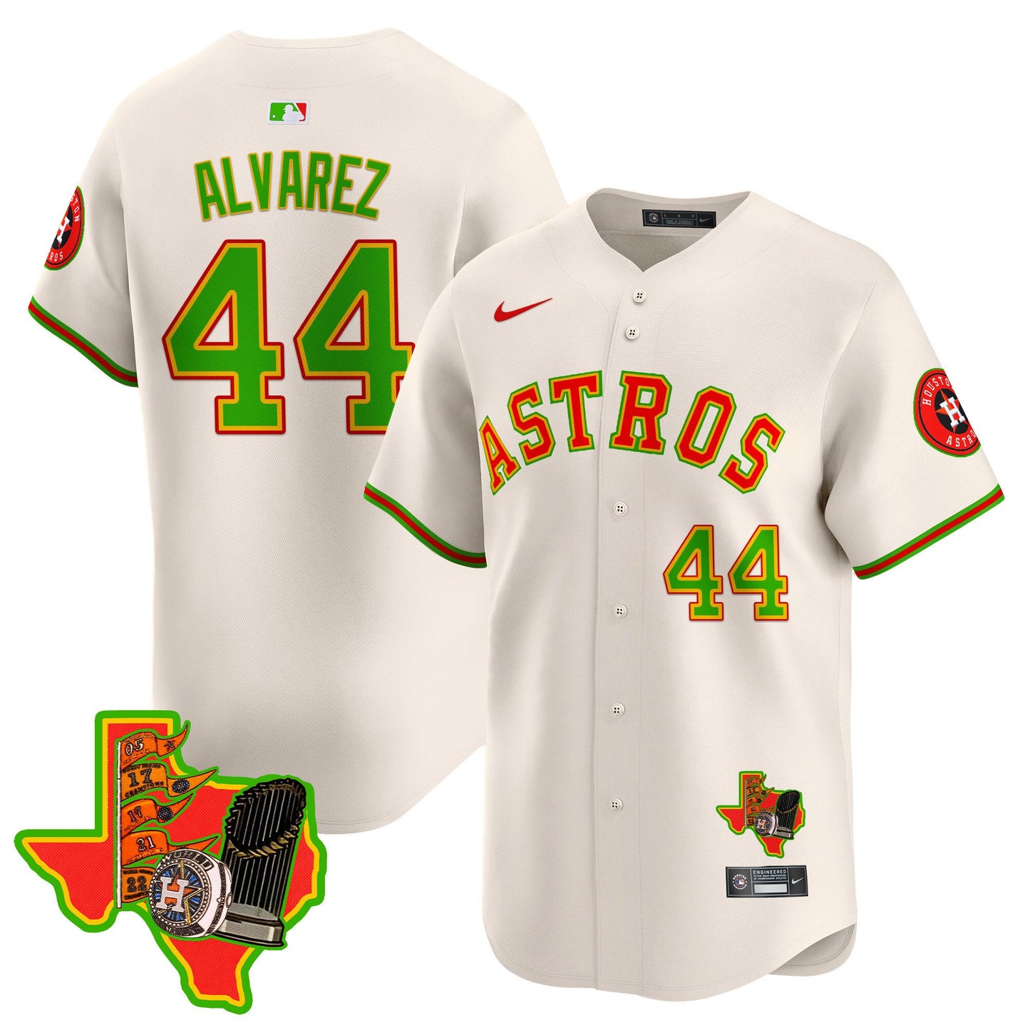 Astros The Loteria Vapor Premier Limited Jersey - All Stitched