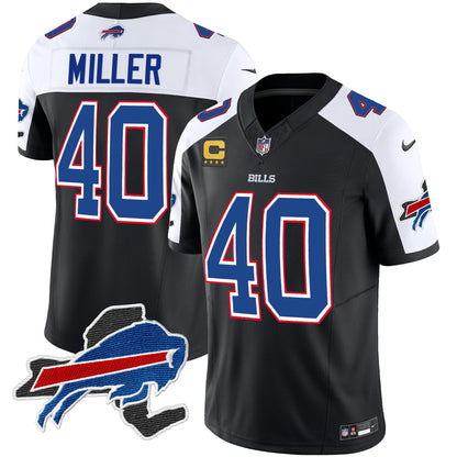 Bills New York Patch Vapor Limited Jersey V2 - All Stitched