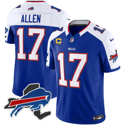 Bills New York Patch Vapor Limited Jersey V2 - All Stitched